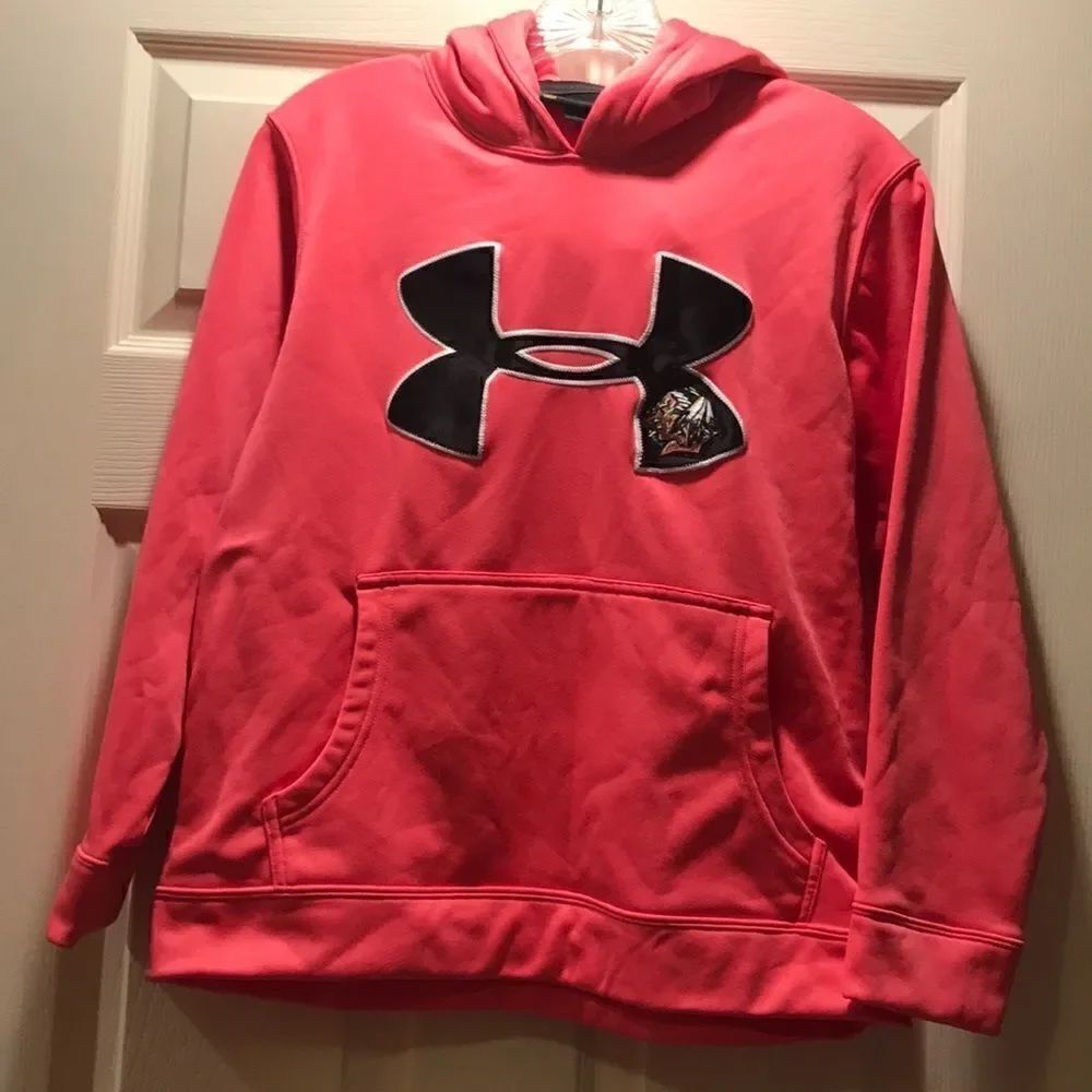 (5/$25) Under Armour Girls Hoodie, Chicago Blackhawks